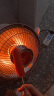 骆驼（CAMEL） 小太阳取暖器家用烤火炉办公室暖脚神器台式暖风机母婴浴室烤火电暖器电热扇 中号速热型（延保2年）+安全开关+碳纤维发热 实拍图