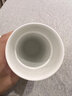 陶瓷保温杯真陶瓷内胆水杯办公室桌面杯子男士便捷车载杯 灰色 实拍图