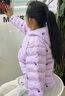 迪士尼（DISNEY）女童轻薄羽绒服耐脏油污90白鸭绒儿中大童衣服24冬DB431KE01紫150 实拍图