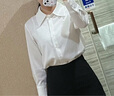 尚都比拉职业正装白色衬衫女春秋季女装气质通勤长袖上衣女士高级感衬衣 实拍图