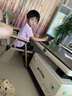 左西女童夏套装2025新款儿童速干运动夏装短袖T恤两件套女孩 粉色 110 实拍图