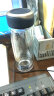 新家園新家园双层玻璃杯男女士高档商务办公室泡茶杯家用杯子礼盒装 深海蓝皮纹33# 400mL 晒单实拍图