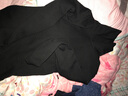 红粉宣言年秋冬加绒打底衫女秋冬新款高领修身内搭上衣 黑色-加绒 S(85-95斤) 实拍图