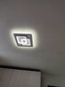 梵季（Fanji）客厅灯现代简约大气led吸顶灯卧室餐厅主灯中山灯具全屋套餐组合 卧室方形直径50CM 智能离线语音【支持离线语音+天猫精灵+APP+遥控】 实拍图