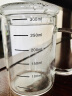 欧斯若（OUSSIRRO）加厚玻璃量杯带刻度玻璃杯 家用量杯防炸裂耐高温水杯子 透明把刻度杯300ml+玻璃盖 晒单实拍图