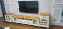 方合子（BOXES FUN） 地中海电视机柜组合客厅家具欧式实木磨砂烤漆地柜 组合电视柜象牙白（送装价） 实拍图