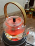 德茗堂璃润竹提梁玻璃煮茶器电陶炉耐热烧水壶普洱蒸泡茶壶德茗堂素匠 茶具 0.08L 璃润品茗把杯6只装 实拍图