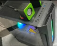 动力火车（PowerTrain）ES280黑色ATX机箱台式电脑MATX主机显卡游戏设计分体RGB灯效ITX外壳全景侧透 支持120/240水冷 实拍图