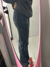浪莎复古喇叭牛仔裤女春秋款设计感高腰显瘦弹力时尚微喇长裤子女 实拍图
