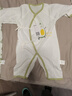 翘脚鸭 婴儿衣服新生儿连体衣春秋季纯棉爬爬服满月宝宝百天睡衣秋冬季 牛油果2件（系带）【夏季薄款】 66cm 【建议3-6个月体重12-15斤】 实拍图