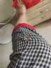 艾薇佳胖妹妹夏季大码女装洋气显瘦套装胖人遮肚子200斤休闲两件套56 红色 2XL（建议135-150斤） 晒单实拍图