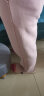真维斯（JEANSWEST）女士休闲裤夏季冰丝凉感防晒舒适弹力显瘦高腰运动裤黑色M 晒单实拍图