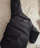 NASA GOOD官方外套男士羽绒服2023新款冬季加厚防寒短款衣服男装连帽加大码 黑色 3XL（建议180-200斤） 实拍图