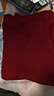 啄木鸟（TUCANO）冰丝t恤女新款春秋纯色一字肩领五分袖针织打底衫短袖天丝上衣薄 酒红色 L 【建议110-120斤】 实拍图