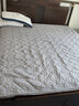 梦琉璃  床笠单件夹棉加厚席梦思床垫保护套床罩全包防尘防滑罩套可定制 迪格- 浅灰 床笠单件-150x190cm 实拍图