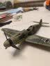 玩控 二战飞机模型军事拼装模型BF109玩具diy手工制作仿真模型 军绿色 实拍图