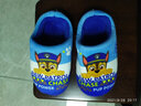 汪汪队立大功（PAW PATROL）汪汪队儿童棉拖鞋秋冬中大童室内家居防滑拖鞋男童毛毛可爱小孩子 2062汪汪队蓝色阿奇 17.5 内长17.5cm 190码 实拍图