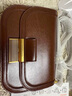 CHARLES&KEITH复古锁扣豆腐包单肩斜挎包包女包生日礼物CK2-80781400 DARK BROWN深棕色CK2-80782444 S/M 实拍图