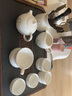 祥业高颜值羊脂玉瓷功夫茶具泡茶器全套装茶壶茶杯茶盘乔迁搬家送礼 听窗茶壶茶具套装六杯10件套 实拍图