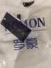 罗蒙（ROMON）男纯棉半高领长袖打底衫t恤青中年秋衣内衣修身体恤男士上衣春秋 白色 XL (140斤左右) 实拍图