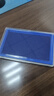 金蝶金蝶117*68mm透明外壳中号方形快干印台 蓝色秒干印台印泥 财务用品 实拍图