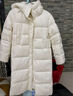 森马（Semir）轻松羽绒|羽绒服女长款三防2024冬宽松连帽外套简约109724113001 实拍图