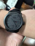 西铁城（CITIZEN）光动能手表男皮带夜光商务时尚潮流男士骚橙男表送礼情人节 酷黑BM8475-00F 实拍图