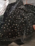 betu百图女装高腰显瘦碎花雪纺半身裙小鱼尾a字短裙裙子女2202T48 黑色 XS 实拍图