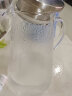 青苹果耐热玻璃水杯大容量1800ml冷水壶花茶壶果汁壶凉水壶茶壶GPH28 晒单实拍图