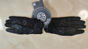 外星蜗牛T5羊皮骑行手套机车四季骑行手套透气防摔防滑耐磨可触屏全指手套 黑红色 L 实拍图