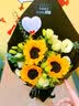 一花一恋成人礼向日葵鲜花同城配送生日礼物送男士女生毕业花束 3朵向日葵鲜花-升级款 实拍图