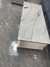 宜造（YIZAO）电视柜落地一体靠墙客厅轻奢高级感家用小户型伸缩茶几电视柜组合 【钢化玻璃茶几】白纹理140CM 自主安装 实拍图
