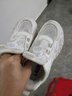 SNOOPY史努比童鞋儿童运动鞋夏季清爽透气小白鞋男女童单网鞋0011白色35 实拍图