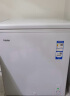 海尔（Haier）143升低霜小冰柜家用商用 冷藏柜冷冻柜两用冰柜小型租房用小冰箱小型冷柜BC/BD-143HTD 以旧换新 实拍图