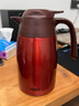 膳魔师（THERMOS） 保温壶家用大容量办公热水瓶暖壶2L男女不锈钢真空水壶 THS/THX THX-1500红色 1.5L 实拍图