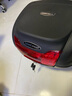 万里豪佛沙350大容量摩托车尾箱电动车后备箱通用踏板车后靠背储物箱E60 60黑箱+黑灯罩 实拍图