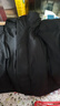 Foss Phil假两件棉服男女冬季大码连帽休闲加绒加厚棉衣保暖外套888黑色XL 实拍图