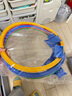 幼儿园教具儿童跳房子跳格子跳圈圈感统训练器材家用体育户外跳跃类玩具 大号10圈+10卡扣(直径38CM*送1个棉沙包) 实拍图