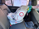 猫头鹰（SAVILE）妙转儿童安全座椅婴儿汽车用宝宝0-4-7岁360度iSize可坐可躺 【升级款】妙转 银白 实拍图
