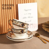 Mongdio 咖啡杯套装 螺纹巴洛克红茶小精致咖啡杯礼盒 实拍图