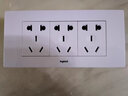 罗格朗（LEGRAND）118型插座尚超风系列暗装插排 白色十五孔插座 实拍图