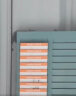 齐心（Comix）KJ-5000 50位考勤机卡架 双排卡纸卡架 插卡架 插放考勤卡 实拍图
