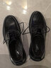 卡帝乐鳄鱼（CARTELO）英伦手抓纹皮鞋男商务软牛皮男鞋正装鞋男士皮鞋9758 黑色 42 实拍图