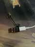 品胜（PISEN）苹果USB转Type-C转接头lightning线iPhone18/17/16/15/14/13/12充电宝转换器适用小米手机连接电脑 USB转Type-C转接头【灰色】迷你款+带挂 实拍图