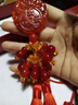 恒禹轩 汽车挂件车内挂饰红玛瑙出入平安吊饰车上平安符后视镜装饰品貔貅吊坠男女士小车用品 吉祥平安 新款 实拍图
