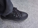 七匹狼男鞋夏季季鞋子男板鞋男男士休闲男休闲鞋皮男百搭男鞋平底鞋轻便 黑色【联名款】 41 【标准皮鞋码=运动鞋42码】 实拍图