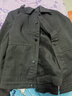爱洛斯汀堡春秋季新款夹克牛仔外套男士韩版潮牌宽松工装日系衣服男装上衣服 加绒 L22黑色/款 3XL【165-180斤】 实拍图