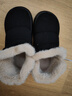 朴西麂皮绒雪地靴女加厚绒毛棉鞋女款户外防寒秋冬季保暖加绒雪地棉鞋 黑色 40 【40-41】 实拍图