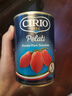 茄意欧（CIRIO）去皮番茄 400G/罐 意大利进口 西餐调味品 0脂肪低糖无钠 实拍图