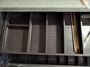 浅居拉篮厨房橱柜拉篮抽屉式304不锈钢拉篮三层铝合金抽中抽碗篮碗柜 【全抽款】加深480-纳米纹理304不锈钢底板 650柜体【配阻尼可调节轨道】 实拍图
